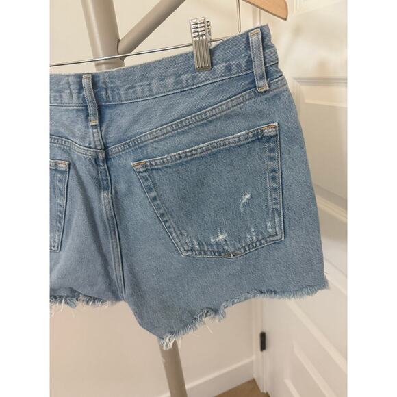 Agolde Parker Vintage Cut Off Shorts Size 30 - Picture 8 of 9